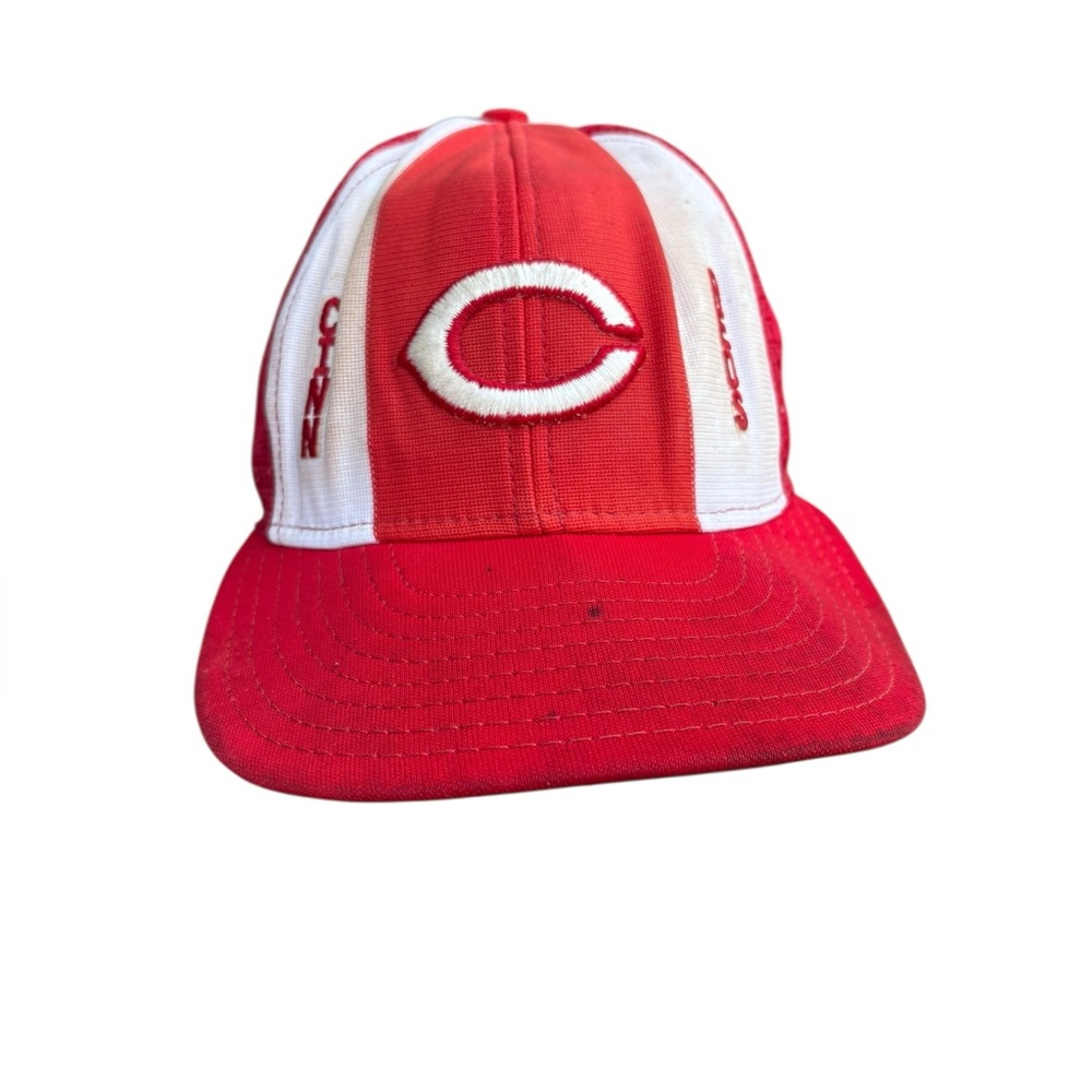 Cincinnati Reds‎ Snapback Baseball MLB Made USA Hat Cap Sports Vintage As Is
